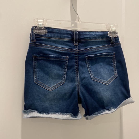 Girls Regular rise midi jean short - Picture 2 of 3
